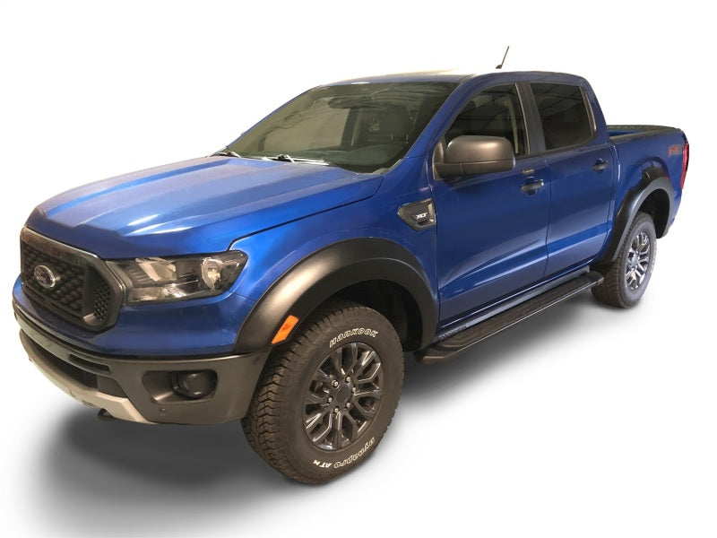 Bushwacker 2019 Ford Ranger Supercrew Extend-A-Fender Style Flares 4pc - Black - Black Ops Auto Works