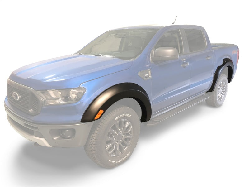 Bushwacker 2019 Ford Ranger Supercrew Extend-A-Fender Style Flares 4pc - Black - Black Ops Auto Works