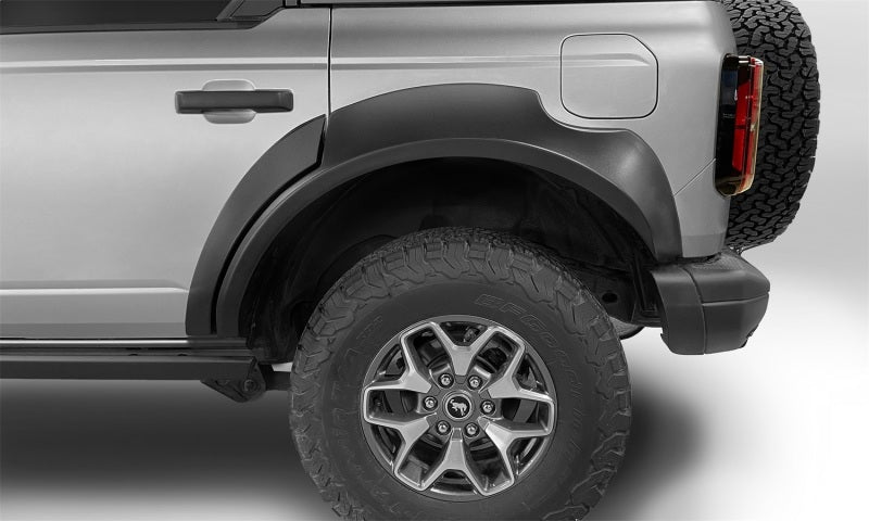 Bushwacker 2021+ Ford Bronco 4-Door Extend-A-Flares 4pc - Black - Black Ops Auto Works