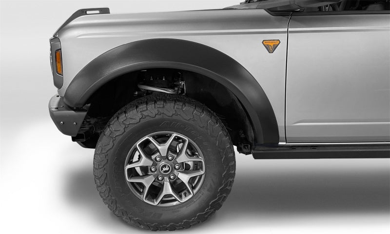 Bushwacker 2021+ Ford Bronco 4-Door Extend-A-Flares 4pc - Black - Black Ops Auto Works