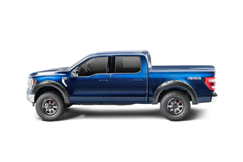 Bushwacker 2021 Ford F-150 (Excl. Lightning) Pocket Style Flares 4pc - Black - Black Ops Auto Works