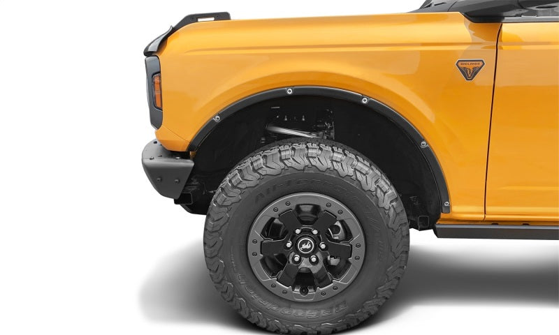 Bushwacker 21-22 Ford Bronco Trail Armor Fender Delete Kit - Black Ops Auto Works