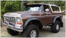 Load image into Gallery viewer, Bushwacker 78-79 Ford Bronco Cutout Style Flares 2pc - Black - Black Ops Auto Works