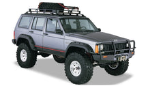Load image into Gallery viewer, Bushwacker 84-01 Jeep Cherokee Cutout Style Flares 4pc Fits 4-Door Sport Utility Only - Black - Black Ops Auto Works