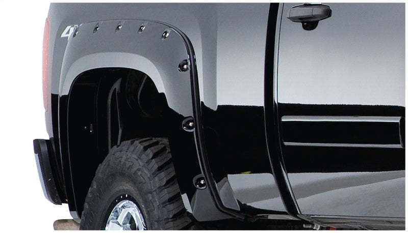 Bushwacker 84-90 Ford Bronco II Cutout Style Flares 2pc - Black - Black Ops Auto Works
