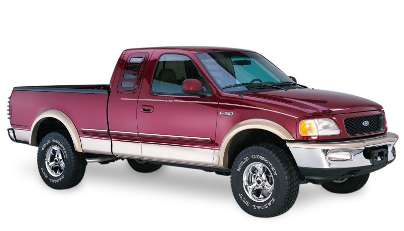 Bushwacker 97-03 Ford F-150 Styleside Extend-A-Fender Style Flares 2pc 96.0/78.0in Bed - Black - Black Ops Auto Works