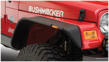Load image into Gallery viewer, Bushwacker 97-06 Jeep TJ Flat Style Flares 2pc - Black - Black Ops Auto Works