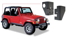Load image into Gallery viewer, Bushwacker 97-06 Jeep Wrangler Trail Armor Rear Corners - Black - Black Ops Auto Works