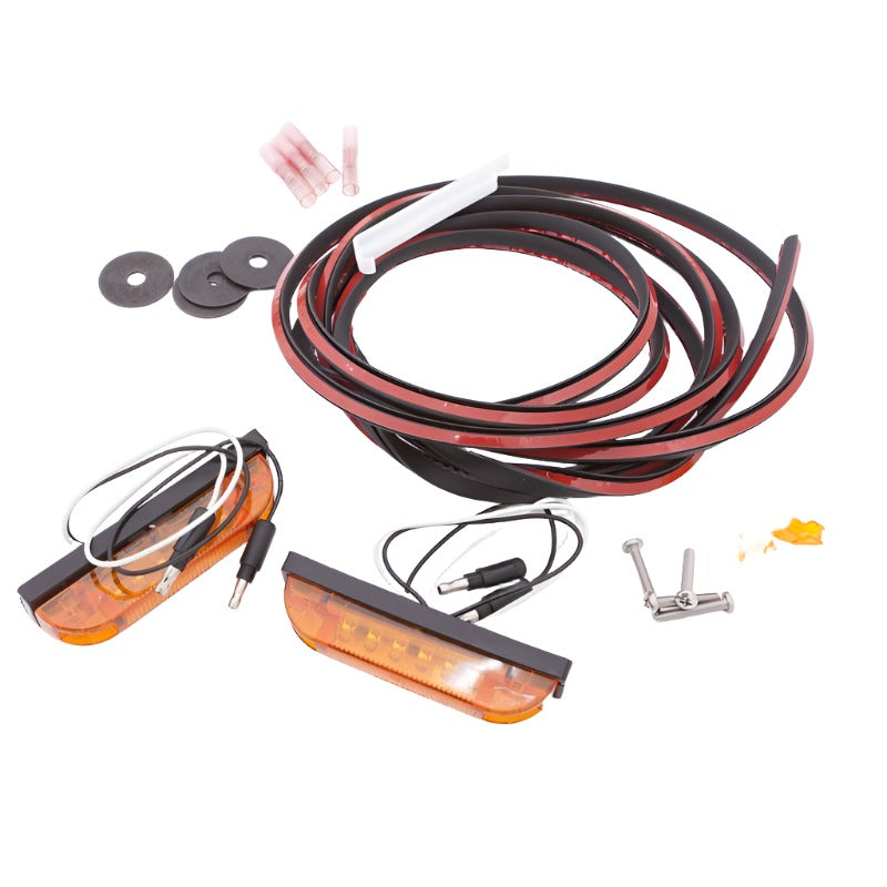 Bushwacker 99-18 Universal 2-Wire Led Marker Light Kit For Flat Style Flares - Black Ops Auto Works