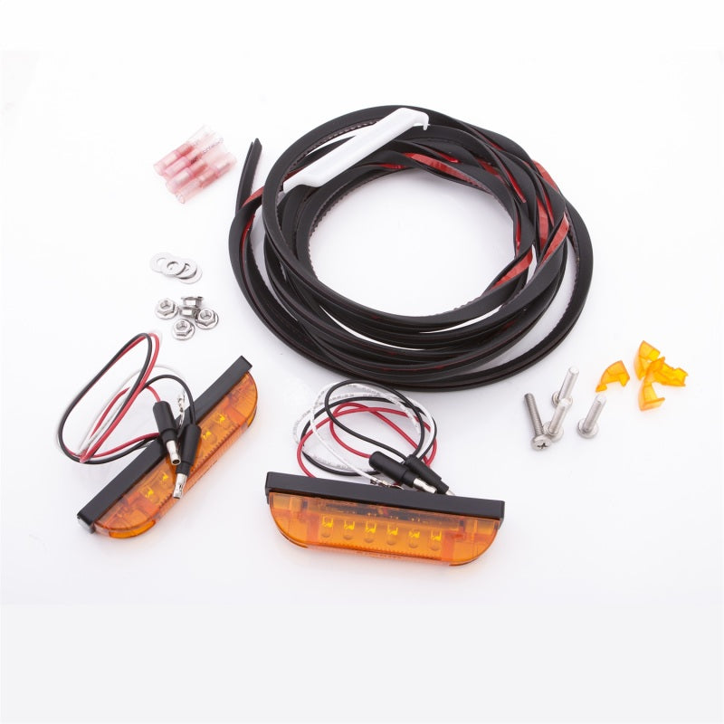 Bushwacker 99-18 Universal 3-Wire Led Marker Light Kit For Flat Style Flares - Black Ops Auto Works