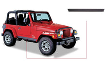 Load image into Gallery viewer, Bushwacker 97-06 Jeep Wrangler Trail Armor Side Rocker Panels - Black - Bushwacker 14002