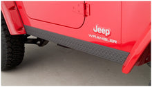 Load image into Gallery viewer, Bushwacker 97-06 Jeep Wrangler Trail Armor Side Rocker Panels - Black - Bushwacker 14002