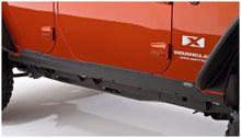 Load image into Gallery viewer, Bushwacker 07-18 Jeep Wrangler Unlimited Trail Armor Rocker Panel and Sill Plate Cover - Black - Bushwacker 14012
