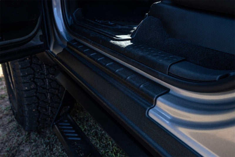 Bushwacker 2021 Ford Bronco 2 Door Trail Armor Rocker Panel - Black - Bushwacker 14121