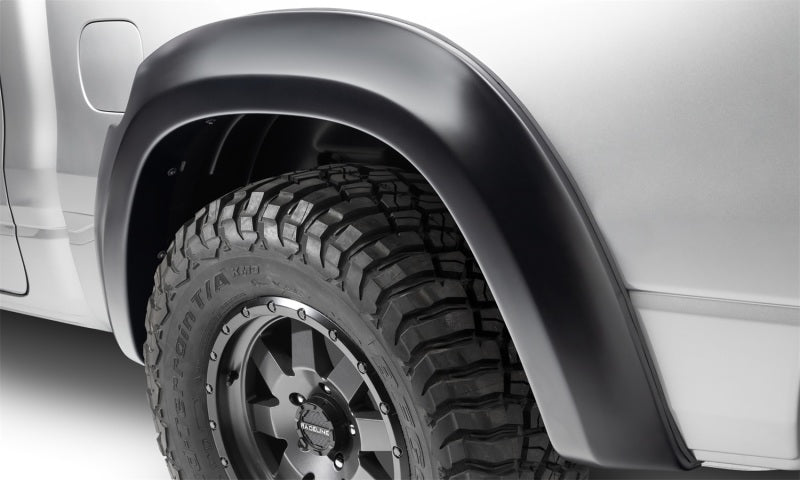 Bushwacker 19-22 Ram 1500 (Excl. Rebel/TRX) 67.4 & 76.3in Bed Extend-A-Fender Flares 4pc - Smth Blk - Bushwacker 50926-02