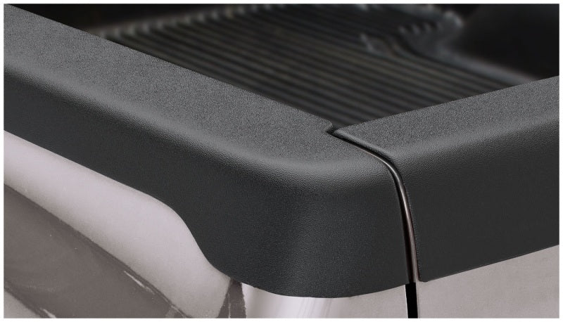 Bushwacker 02-08 Dodge Ram 1500 Fleetside Bed Rail Caps 96.0in Bed - Black - Bushwacker 58511