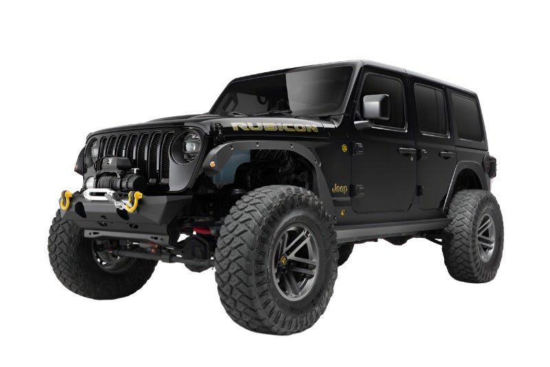 Bushwacker Trail Armor Fender Delete Kit 18-21 Jeep Wrangler JL 2DR/4DR - Black Ops Auto Works