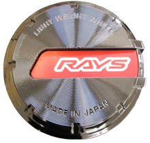 Load image into Gallery viewer, GLSWCGLBKCHRD65-Gram Lights GL Center Cap - Black-Chrome/Red (57DR / 57CR)-Wheel Center Caps-Gram Lights