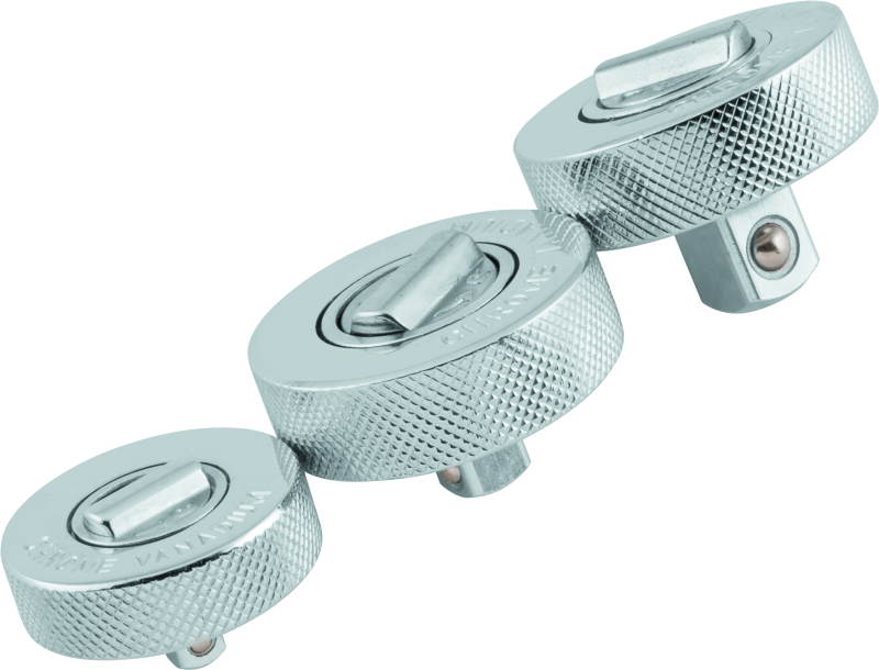 BKM152220-BikeMaster 3-pc Palm Rachet Set - 1/4in Drive / 3/8in Drive / 1/2in Drives-Tools-Bike Master