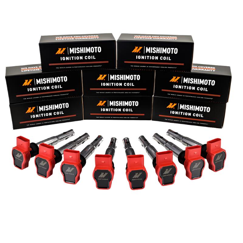 MISMMIG-VW-0606-Mishimoto 06-08 VW/Audi Six Cylinder Ignition Coil Set-Stock Replacement Ignition-Mishimoto