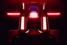 Load image into Gallery viewer, KUR2900-Kuryakyn Tracer L.E.D. Inserts For Saddlebag Supports Chrome-Brackets-Kuryakyn