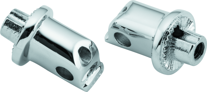 KUR8828-Kuryakyn Splined Peg Adapter Indian & Victory Chrome-Footpegs-Kuryakyn