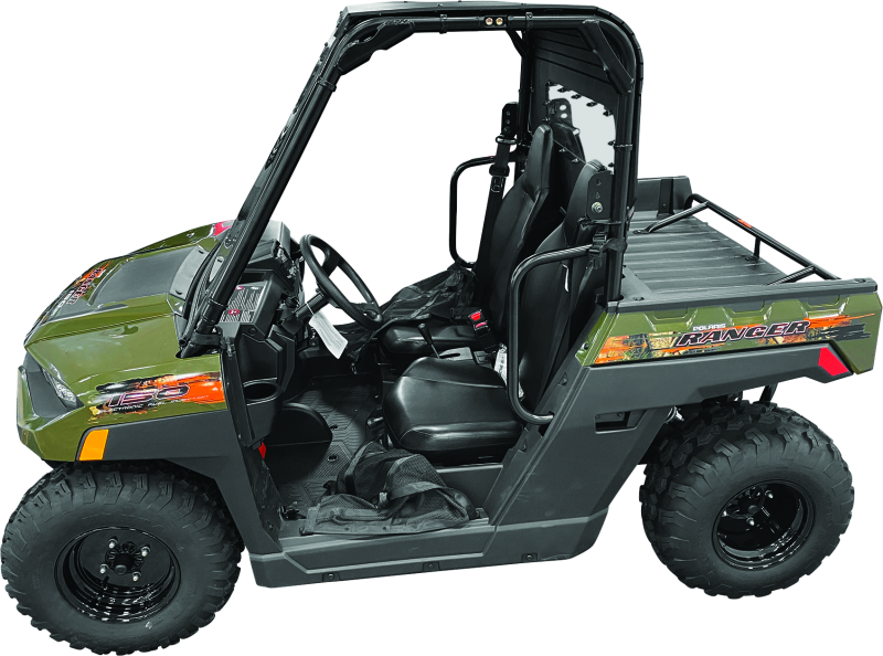 QBS320484-QuadBoss 18-22 Polaris Ranger 150 EFI Roof Windshield & Rear Panel Kit-Roofs-QuadBoss