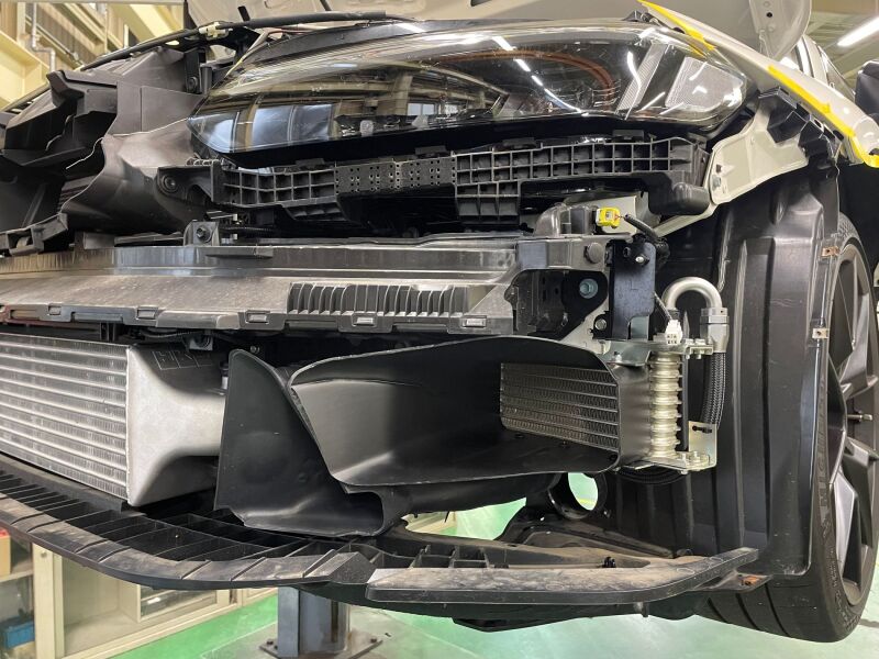 HKS 15004-AH105 Oil Cooler Kit - Reference Diagram