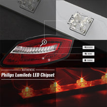 Load image into Gallery viewer, SPY5083173-Spyder Porsche 987 Cayman 06-08 / Boxster 05-08 LED Tail Lights - Red Clear ALT-YD-P98705-LED-RC-Tail Lights-SPYDER
