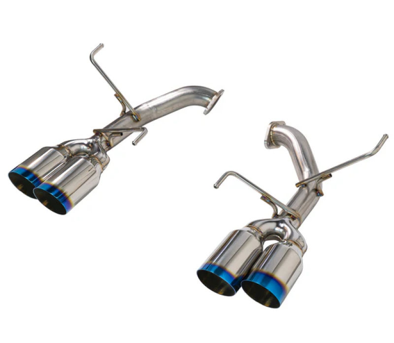 REMRO-TTVB-S4-Remark 2022+ Subaru WRX (VB) 4in Axleback Exhaust w/ Burnt Stainless Single Wall Tip-Axle Back-Remark
