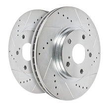 Load image into Gallery viewer, PSBJBR509XPR-Power Stop 89-96 Nissan 300ZX Rear Evolution Drilled &amp; Slotted Rotors - Pair-Brake Rotors - Slot &amp; Drilled-PowerStop