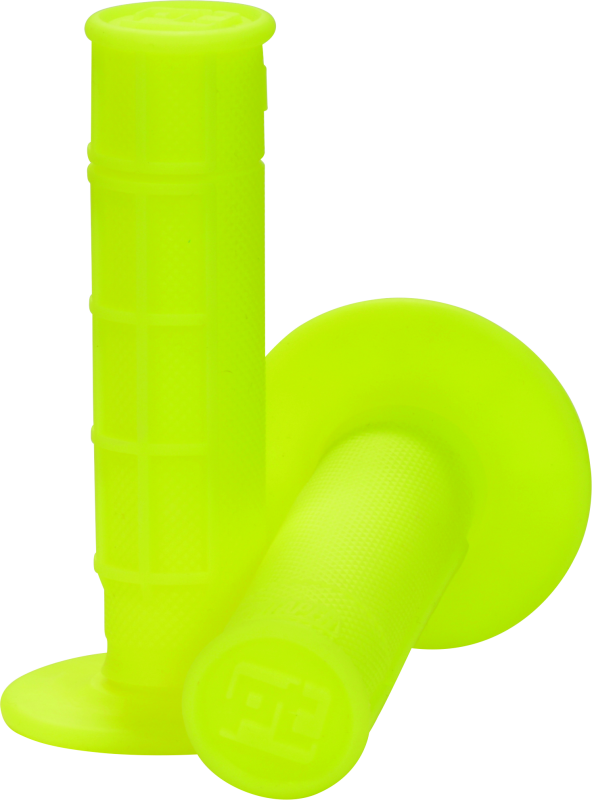 PTR024039-ProTaper 1/2 Waffle Grips - Neon Yellow-Grips-ProTaper
