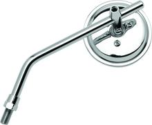 Load image into Gallery viewer, BKM600802-BikeMaster 3in Adjustable Round Mirror 10mm - Each - Chrome-Side Mirrors-Bike Master