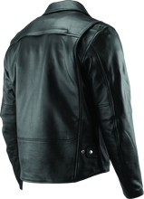Load image into Gallery viewer, RIV094369-River Road Ironclad Classic Leather Jacket Black - Small-Jackets - Leather-River Road