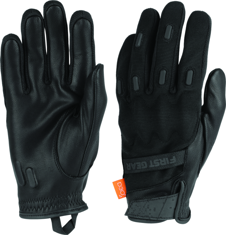 FSG527568-FIRSTGEAR Torque Gloves Mens Black - Large-Gloves-First Gear
