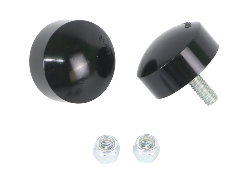 Whiteline-Whiteline Universal Bump Stop Disk (Pair) - H:1in Dia: 2in