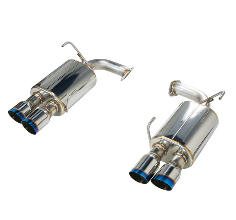 REMRO-TTVB-SM-Remark 2022+ Subaru WRX VB Axle Back Exhaust w/Burnt Stainless Steel Single Wall Tip-Axle Back-Remark