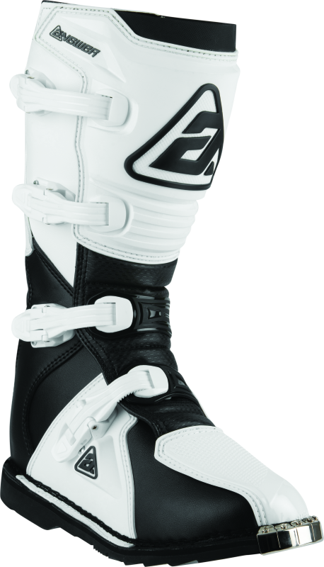 ANS446639-Answer AR1 Boot Black/White - 13-Motorcycle Boots-Answer