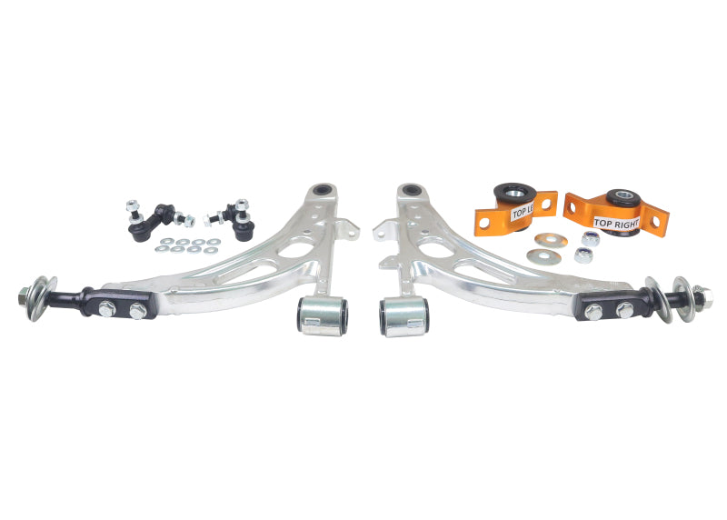 Whiteline-Whiteline 93-07 Subarau Impreza Front Lower Street Performance Alloy Control Arm Kit