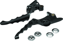 Load image into Gallery viewer, KUR6745-Kuryakyn Zombie Levers Black-Levers-Kuryakyn