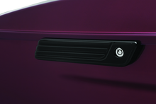 Load image into Gallery viewer, KUR6987-Kuryakyn Tri-Line Saddlebag Hinge Covers Gloss Black-Bags - Saddlebags-Kuryakyn