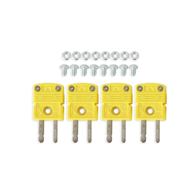 AEM30-2068-4-AEM Single K-Type Thermocouple Kit - 4 Pack-Wiring Connectors-AEM