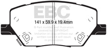 Load image into Gallery viewer, EBCDP42239R-EBC 2015+ Fiat 500X 1.4L Turbo Yellowstuff Front Brake Pads-Brake Pads - Performance-EBC