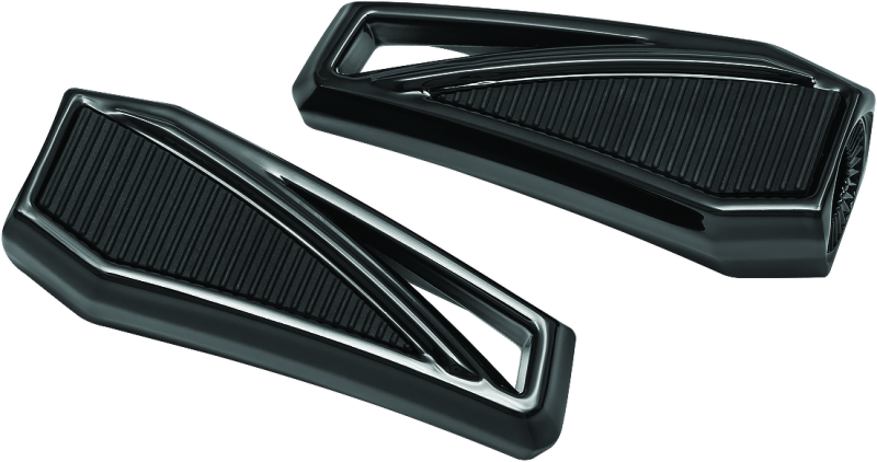 KUR5761-Kuryakyn Phantom Pegs Without Adapter Black-Footpegs-Kuryakyn