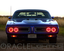 Load image into Gallery viewer, Oracle Pre-Installed Lights 5.75 IN. Sealed Beam - Red Halo-Headlights-ORACLE Lighting