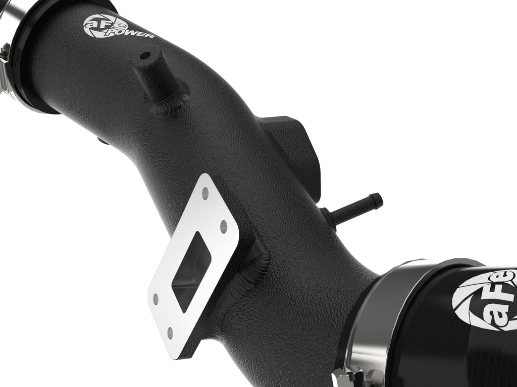 aFe aFe BladeRunner Aluminum Hot and Cold Charge Pipe Kit Black 17-20 Hyundai Elantra GT L4-1.6L (t)