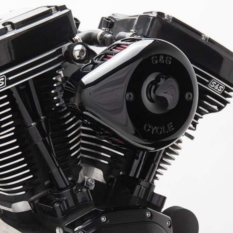 S&S Cycle 01-15 Fuel-Injected Softail Models Stealth Air Cleaner Kit-Air Intake Components-S&S Cycle
