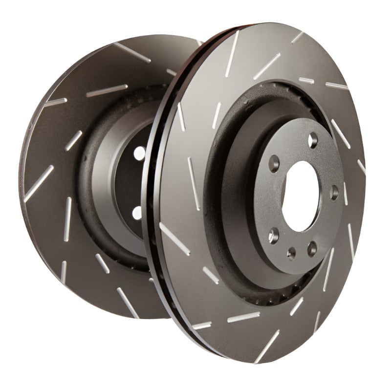 EBCUSR2159-EBC 16+ Jaguar F-Pace / 17+ Range Rover Velar USR Rotor Kit-Brake Rotors - Slotted-EBC