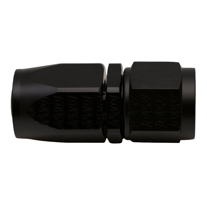 DWK6-02-0805-B-DeatschWerks 8AN Female Swivel Straight Hose End CPE - Anodized Matte Black-Fittings-DeatschWerks