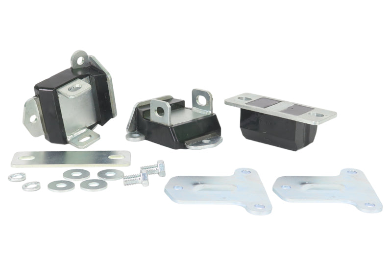 Whiteline-Whiteline 1963-1982 Chevrolet Corvette Complete Engine and Transmission Mount Set